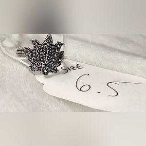 Silver Textured Ring